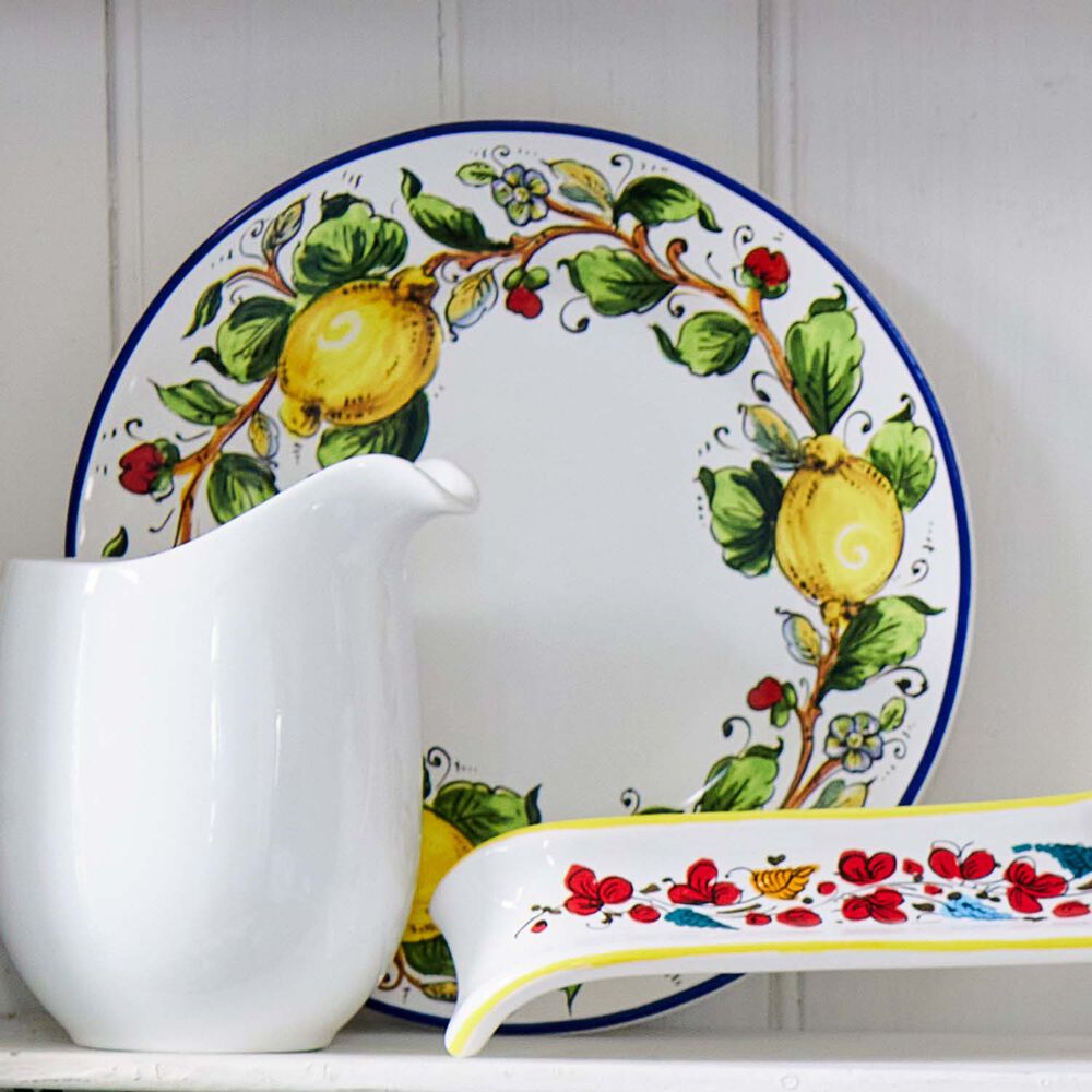 Nova Deruta Lemons Salad Plate Sur La Table